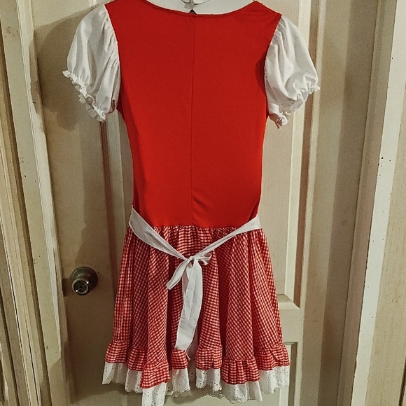 Leg Avenue Red and White Costume Dress - Picture 3 of 7